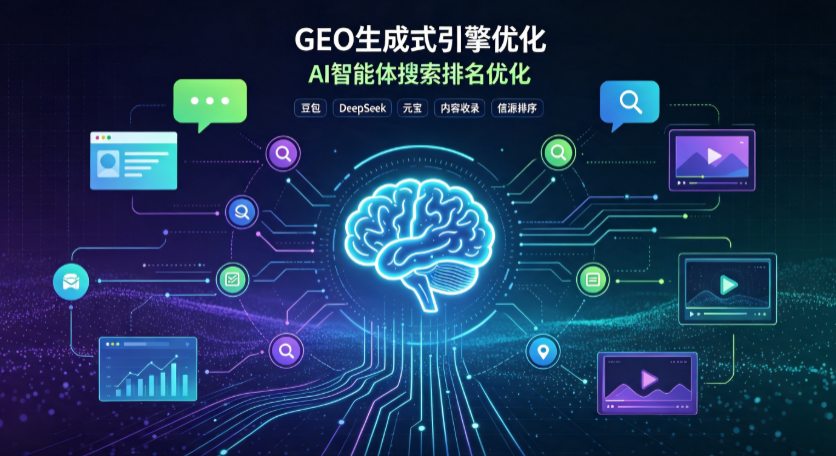 乐至县GEO 浪潮来袭：生成式引擎优化崛起，创作者争抢豆包、DeepSeek、元宝智能体流量入口
